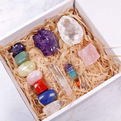 WickedAF 12 Healing Crystals in a Box