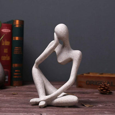 WickedAF 2 Abstract Character Sandstone Decor Figurines