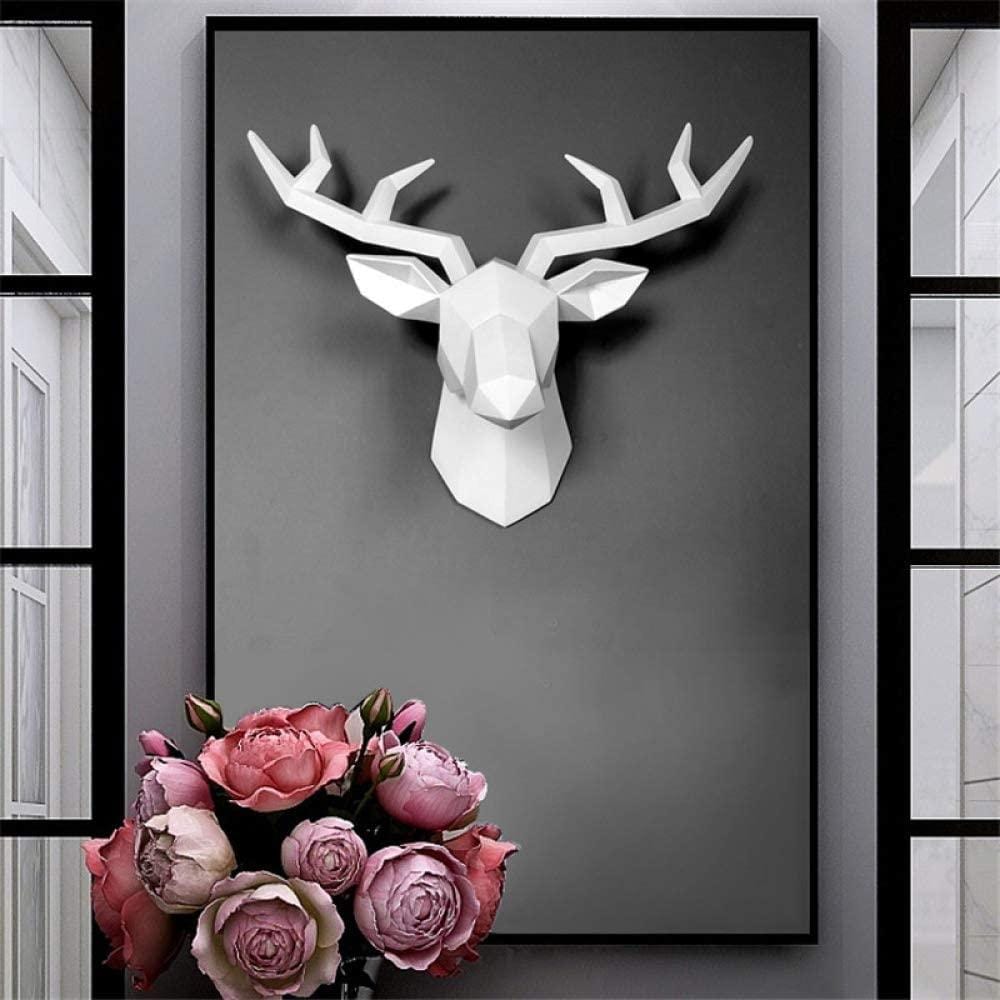 WickedAF 3D Deer Head Wall Statue