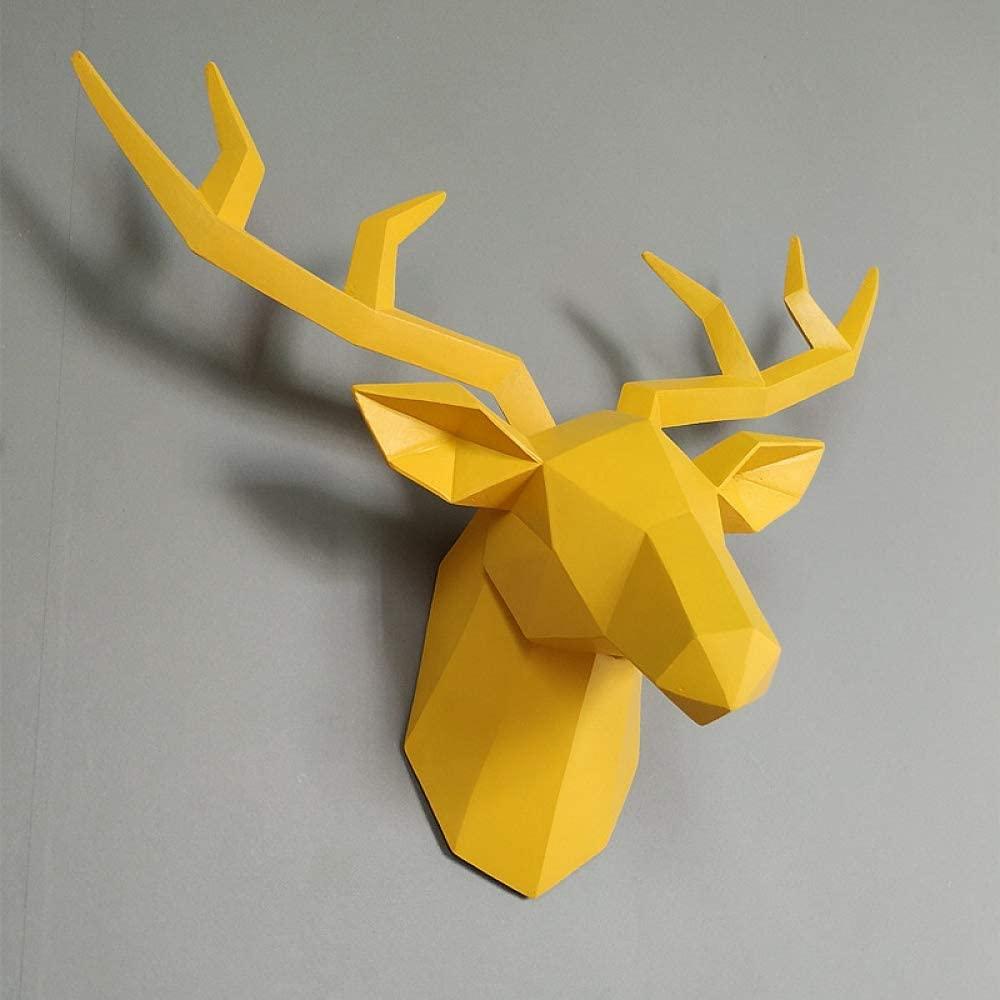 WickedAF 3D Deer Head Wall Statue
