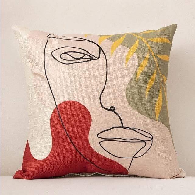 WickedAF 45x45cm/17.7"x17.7" / D Abstract Art Cushion Covers