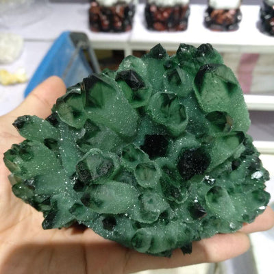 WickedAF 680g Green Phantom Quartz Crystal