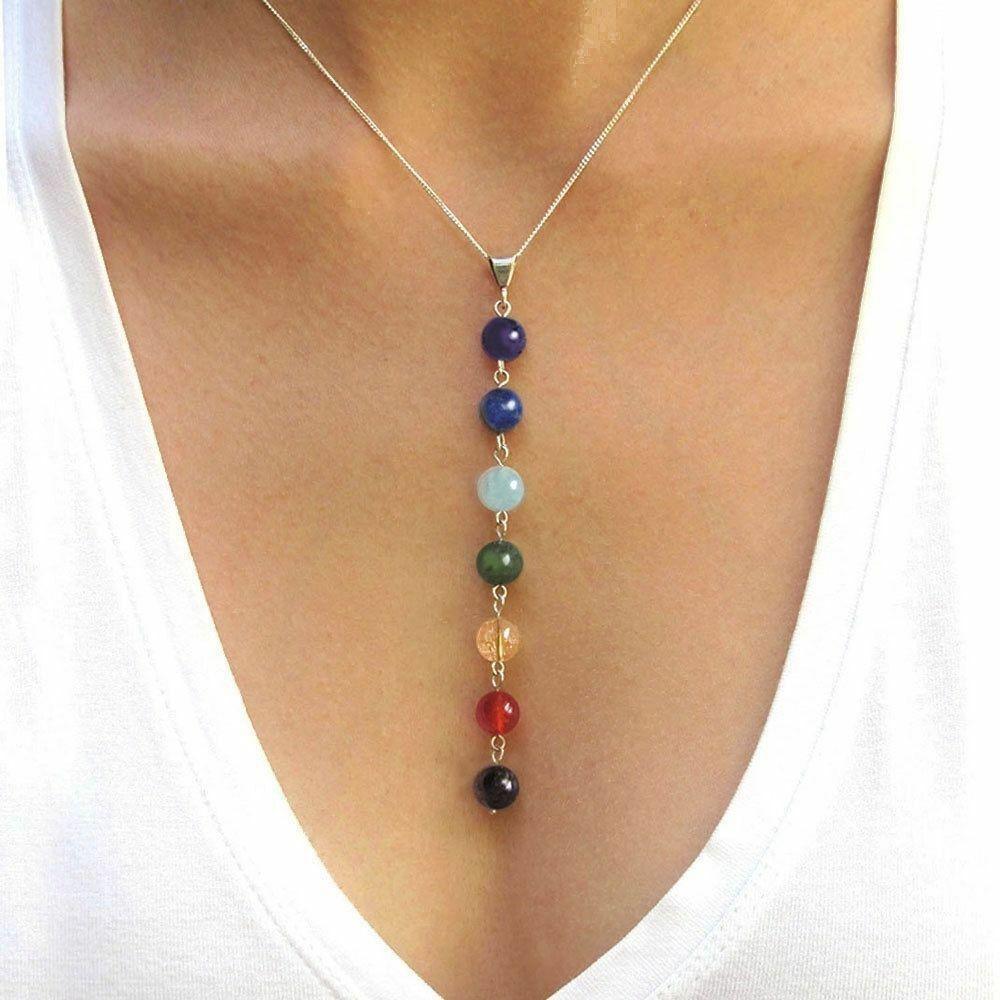 WickedAF 7 Chakra Beads Necklace
