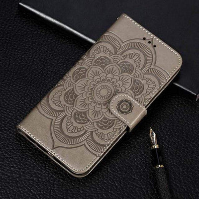 Flower Mandala Phone Case (Samsung Galaxy) - wickedafstore