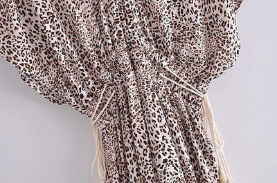 WickedAF All-Over Animal Print Maxi Dress