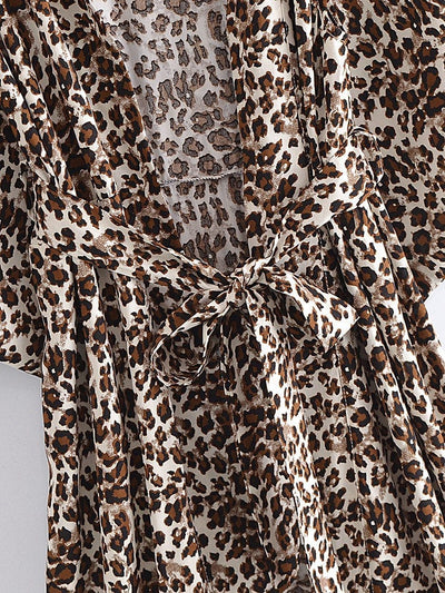 WickedAF Animal Print Kimono