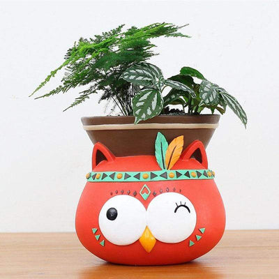 WickedAF Animal Shaped Wall Mounted Planters