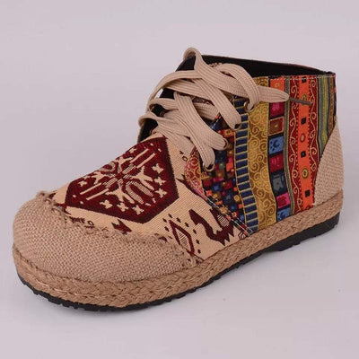 WickedAF Arden Ethnic Design Shoes