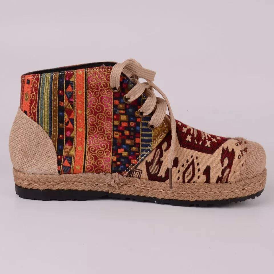 WickedAF Arden Ethnic Design Shoes