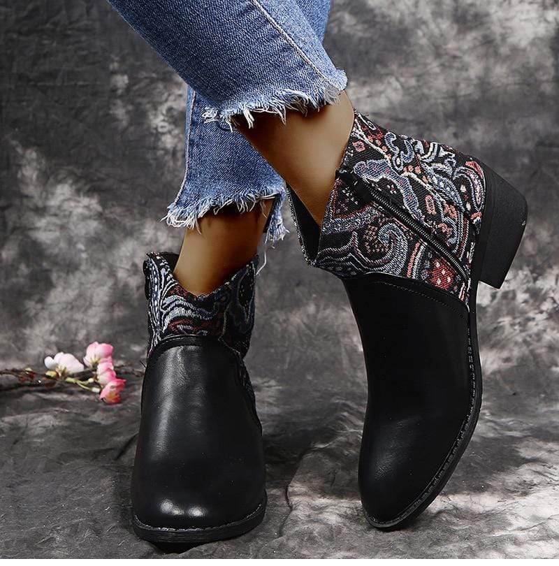 WickedAF Ashanti Comfort Ankle Boots