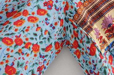 WickedAF Aviva Ethnic Design Chic Dress