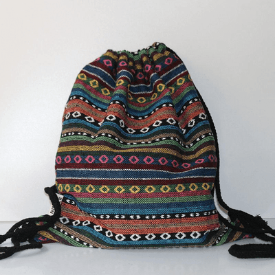 Hippie Drawstring Backpack (5 Styles)