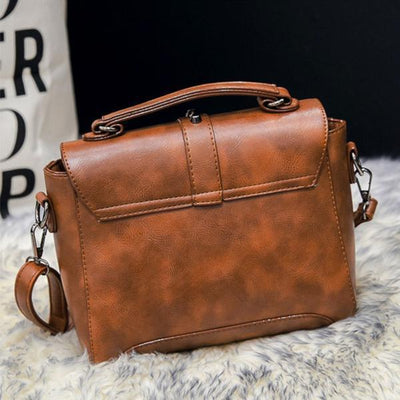Crossbody Vintage Leather Rivet Shoulder Bag (6 Styles)