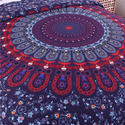 Cosmic Spirit Mandala Bedding Set 4pcs