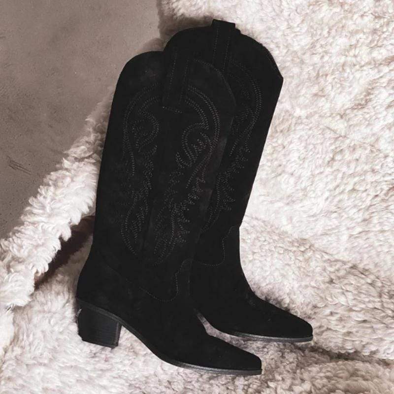 WickedAF Black / 41 Tana Cowboy Boots