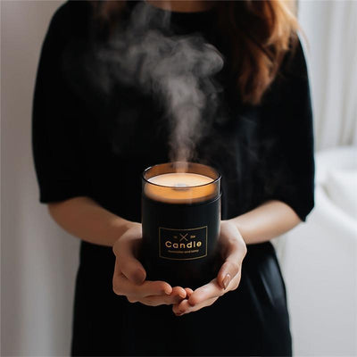 WickedAF Black Aromatherapy Humidifier Candle