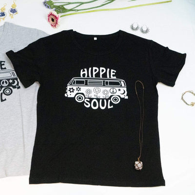 WickedAF Black / XXXL Hippie Soul T-shirt
