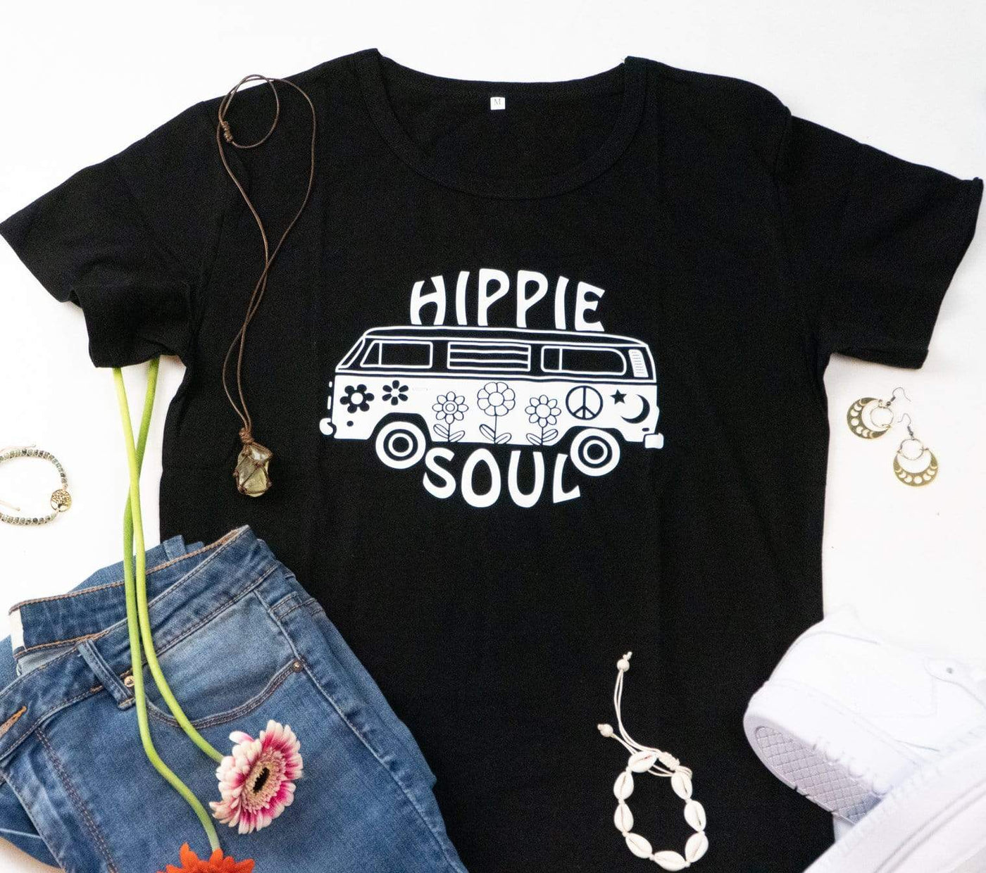WickedAF Black / XXXL Hippie Soul T-shirt