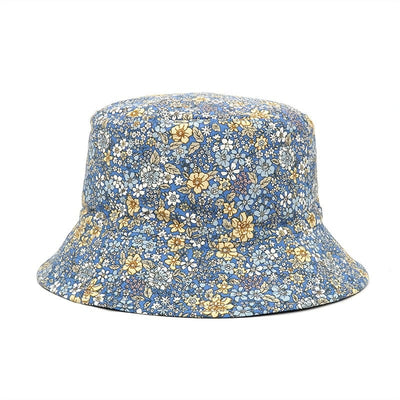 WickedAF Blue / 56-58cm/22.1"-22.8" Floral All Over Bucket Hat