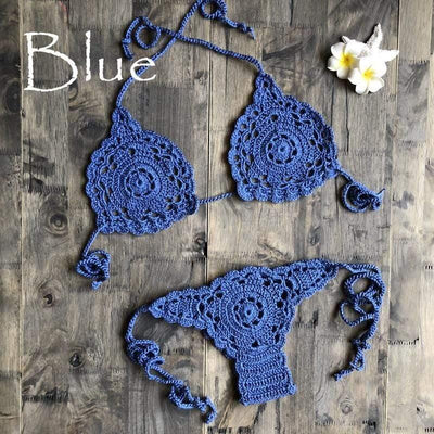 WickedAF Blue / L Adelina Bikini Set