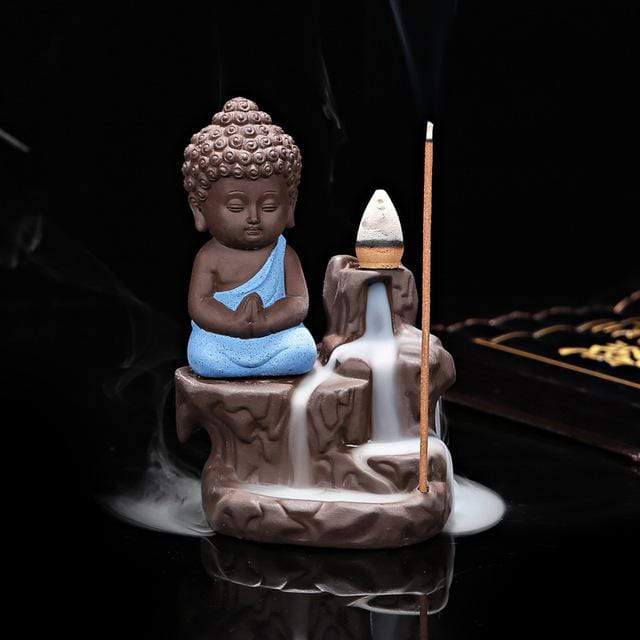 Little Monk Smoke Backflow Incense Burner