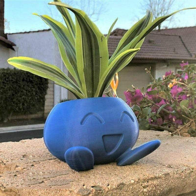 WickedAF Blue / M Oddish Planter Pot