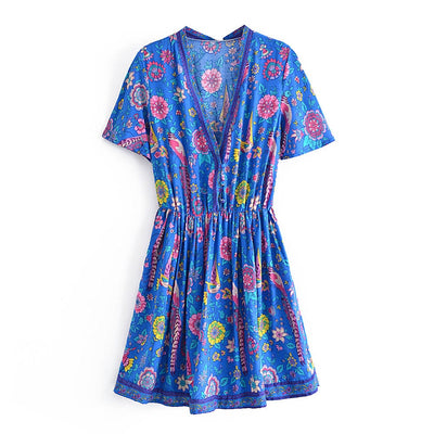 WickedAF Blue / M Tory Mini Dress