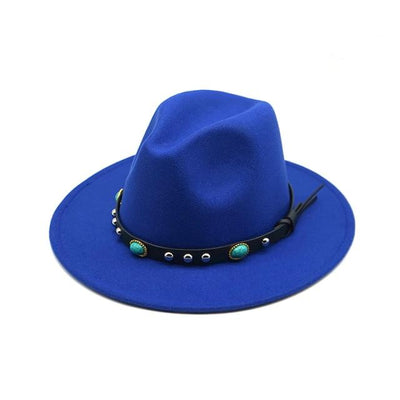 WickedAF Blue / One Size Casual Jazz Hat