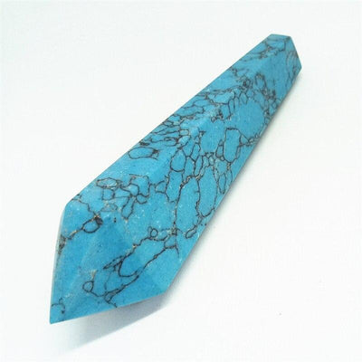 WickedAF Blue Turquoise Crystal Pipe