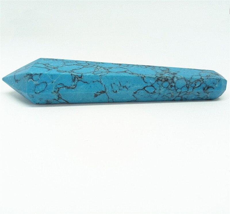 WickedAF Blue Turquoise Crystal Pipe