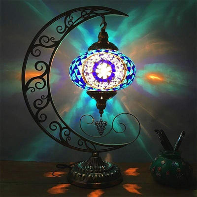 Boho Romantic Moon Table Lamp