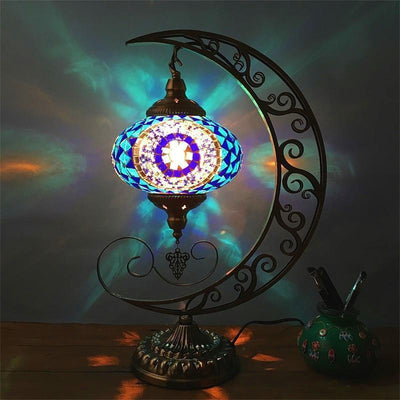 Boho Romantic Moon Table Lamp