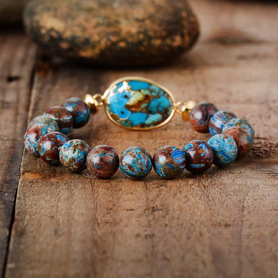 WickedAF Bracelets Blue Jasper Bracelet