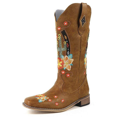 WickedAF Brown / 4 Verena Cowgirl Boots