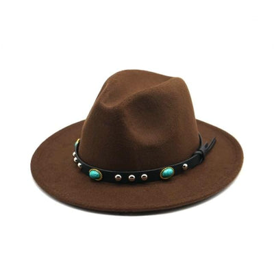 WickedAF Brown / One Size Casual Jazz Hat