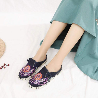 WickedAF Butterfly Embroidered Espadrilles