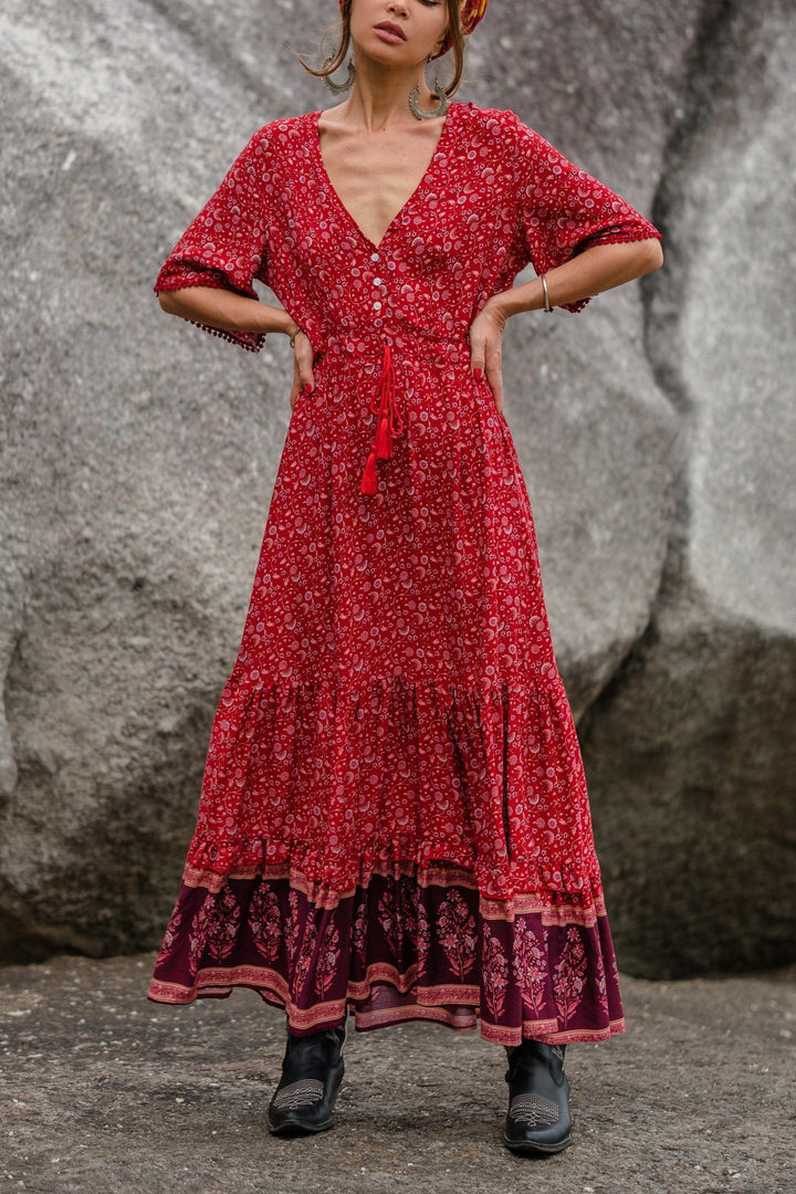 【as if calie】★GATHERING MAXI DRESS Calista Dress – Dress the Population