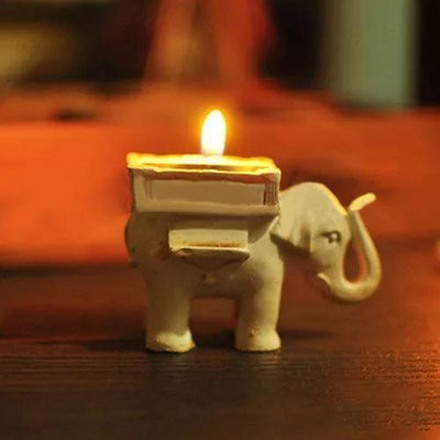 Elephant Candle Holder - wickedafstore