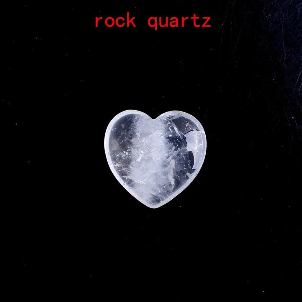 WickedAF clear quartz Heart Shaped Crystals Gemstones