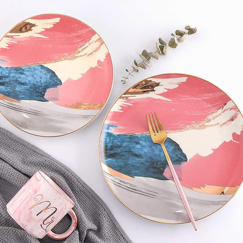 WickedAF Colored Clouds Plates