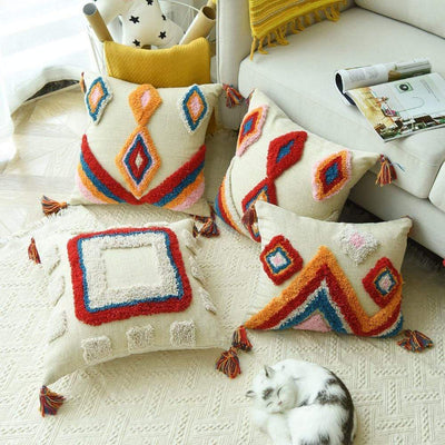 Colorful Moroccan Styled Cushion Covers - wickedafstore