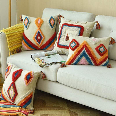 Colorful Moroccan Styled Cushion Covers - wickedafstore
