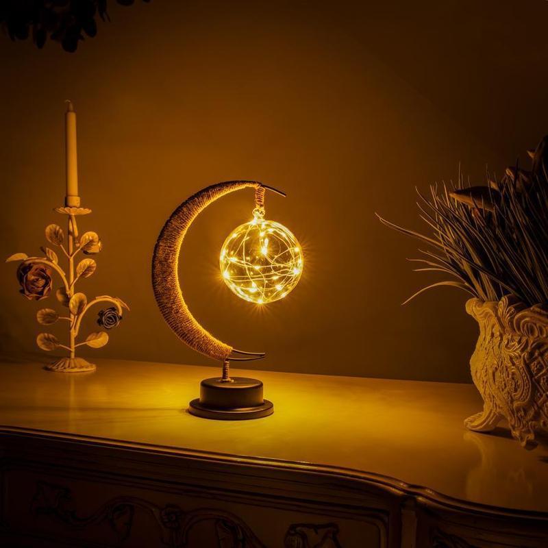 WickedAF Crescent Moon Desk Lamp