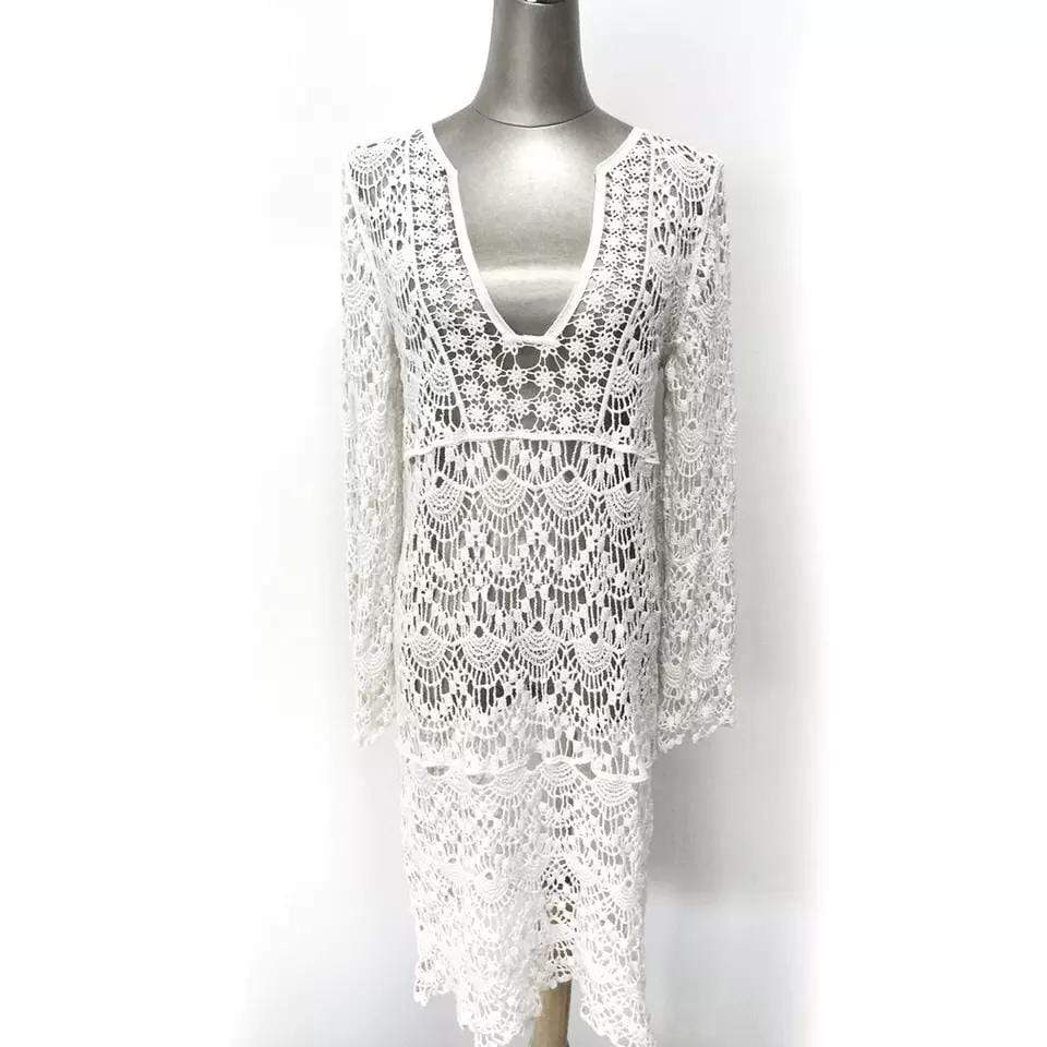 WickedAF Crochet Cover Up Dress