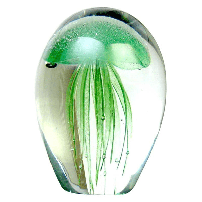 Glow Jellyfish Crystal Glass Decor - wickedafstore