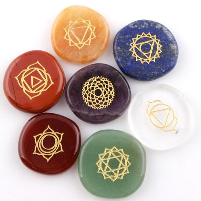 Chakra Healing Stones 7pcs - wickedafstore