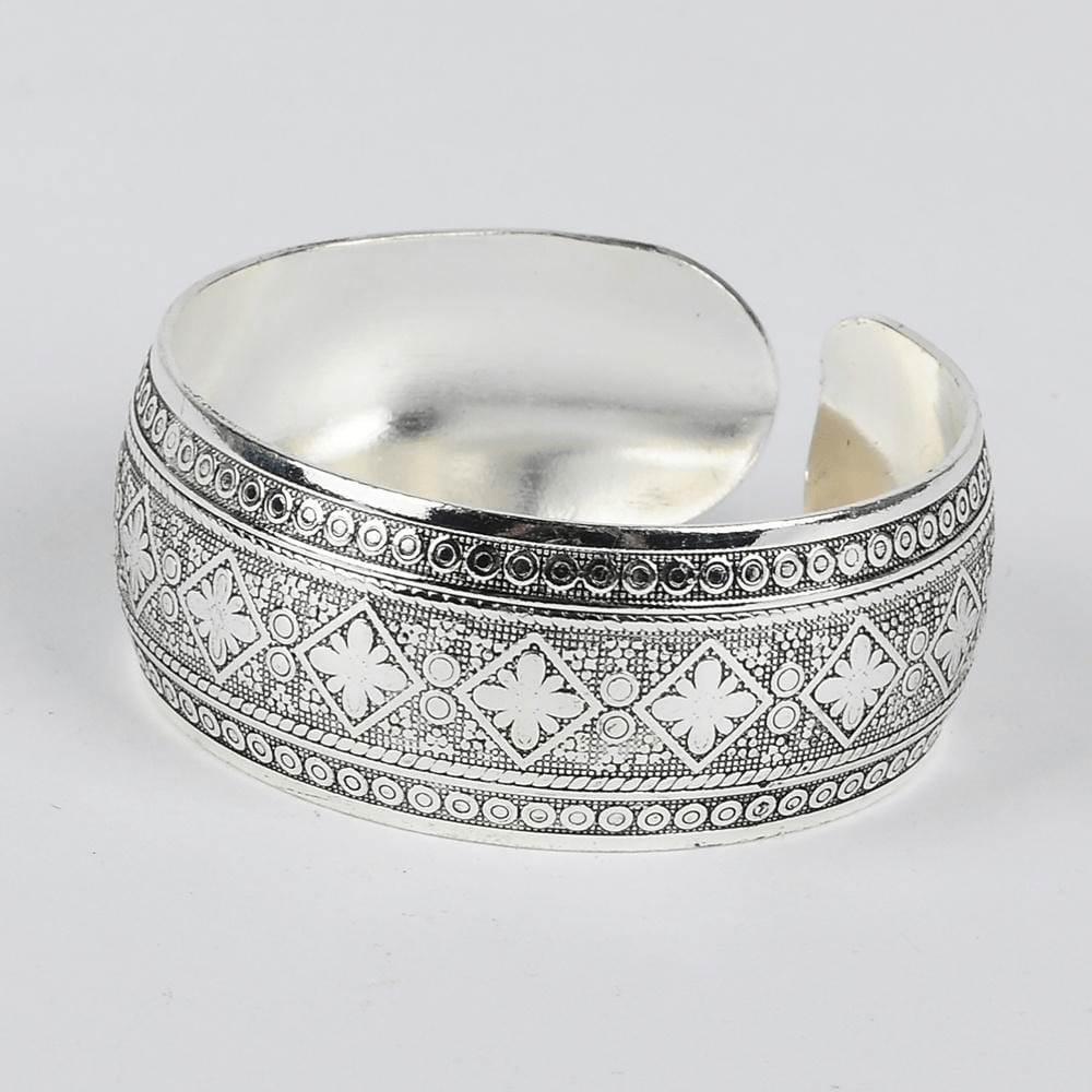 Tibetan Silver Boho Cuff