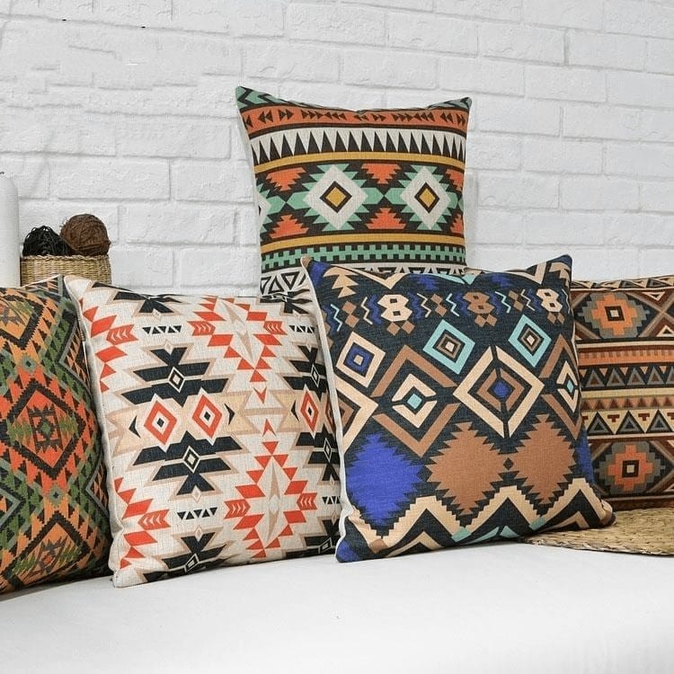 WickedAF Cushion Cover Aztec Lights Cushion Covers (5 Styles)