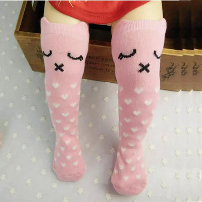 WickedAF Cute Cartoon Baby Knee Socks