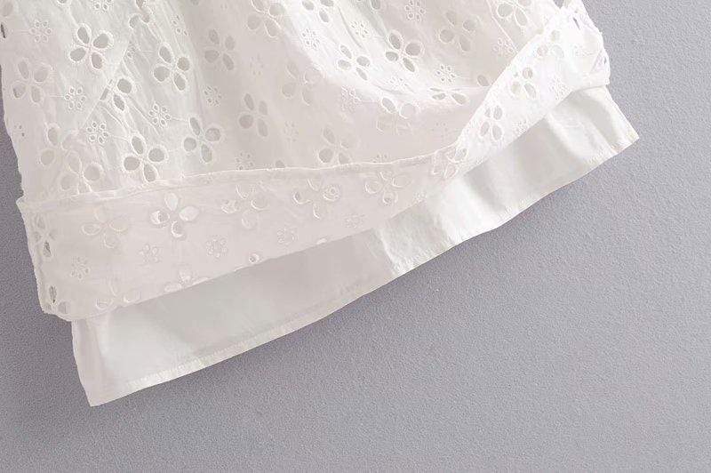 White A-line dress- Amaryllis | Kulina® – KULINA